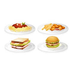 A food vector image