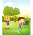 Hopscotch vector image