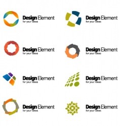 Design elements vector image