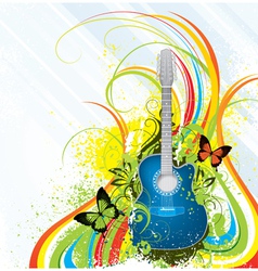 Musical composition vector image