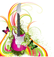 Musical composition vector image