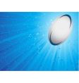 Rugby background vector image