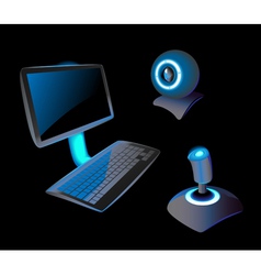 Icons for PC vector image
