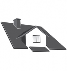 House roof vector image