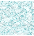 Waves and clouds vector image