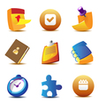 Business planning icons vector image