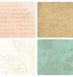 Victorian grunge backgrounds vector image