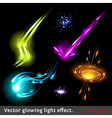 Light effects set vector image