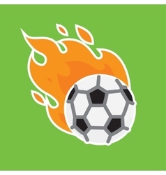 Football team icon template vector image