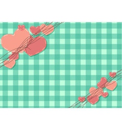 Greeting card vector image