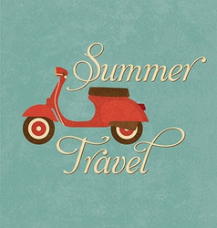 Summer Travel vector image