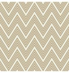 Seamless chevron pattern in retro style vector image