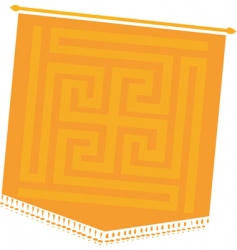 Message flag Message flag vector image