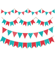 Garland decoration vector image