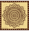 Indian ornament vector image