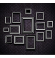 Photo picture frames vintage vector image