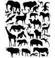 Wild animals vector image