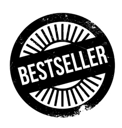 Bestseller stamp rubber grunge vector image