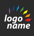 Logo spectrum vector image