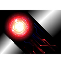 Abstract background for futuristic high tech vector image