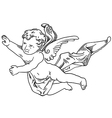 Angel vector image
