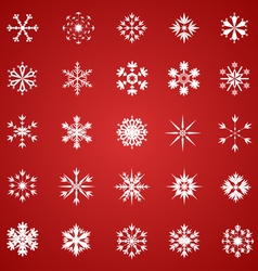 Snowflake Collection vector image