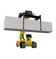 Container lift vector image