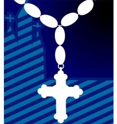 Cross vector image