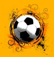 Grunge soccer vector image
