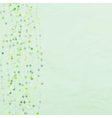 Vintage dots background vector image