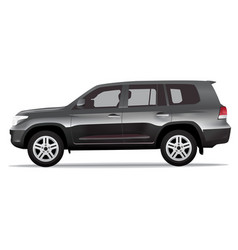 Sport utility vehicle car vector image