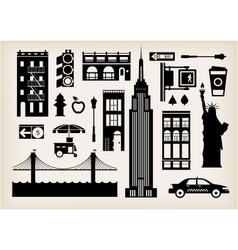 New Yourk vector image