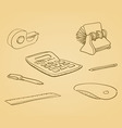 Office Tools vector image