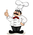 Chef with hat vector image