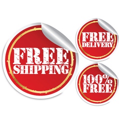 Free shipping free delivery and 100 percent free vector image