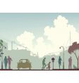 City scene vector image
