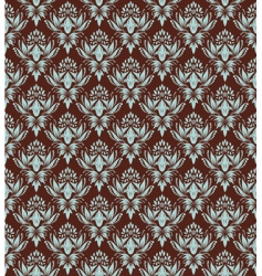 Damask pattern vector image
