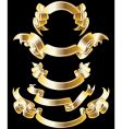 Ribbons set vector image