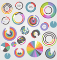 Color charts vector image