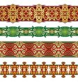 Graphic patterns vector image