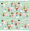 Christmas background vector image
