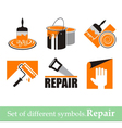 Repair symbols vector image