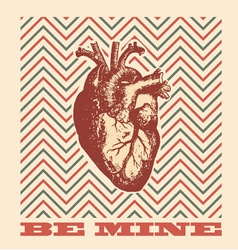Be Mine - Valentines Design vector image