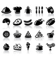 Kitchen and food vector image