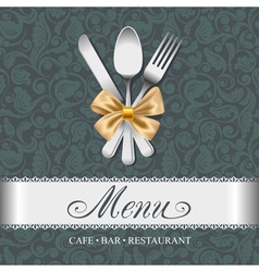 Menu vector image