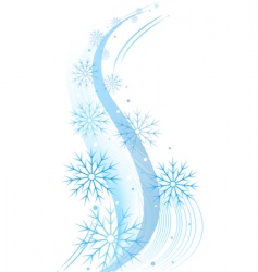 Winter swirl Winter swirl vector image
