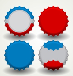 Bottle Caps vector image