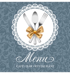 Menu vector image