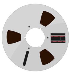 Of a tape bobbin vector image