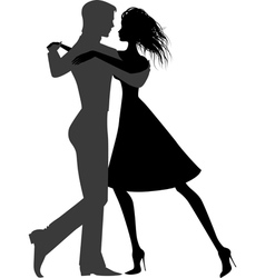Dancing couple Dancing couple vector image